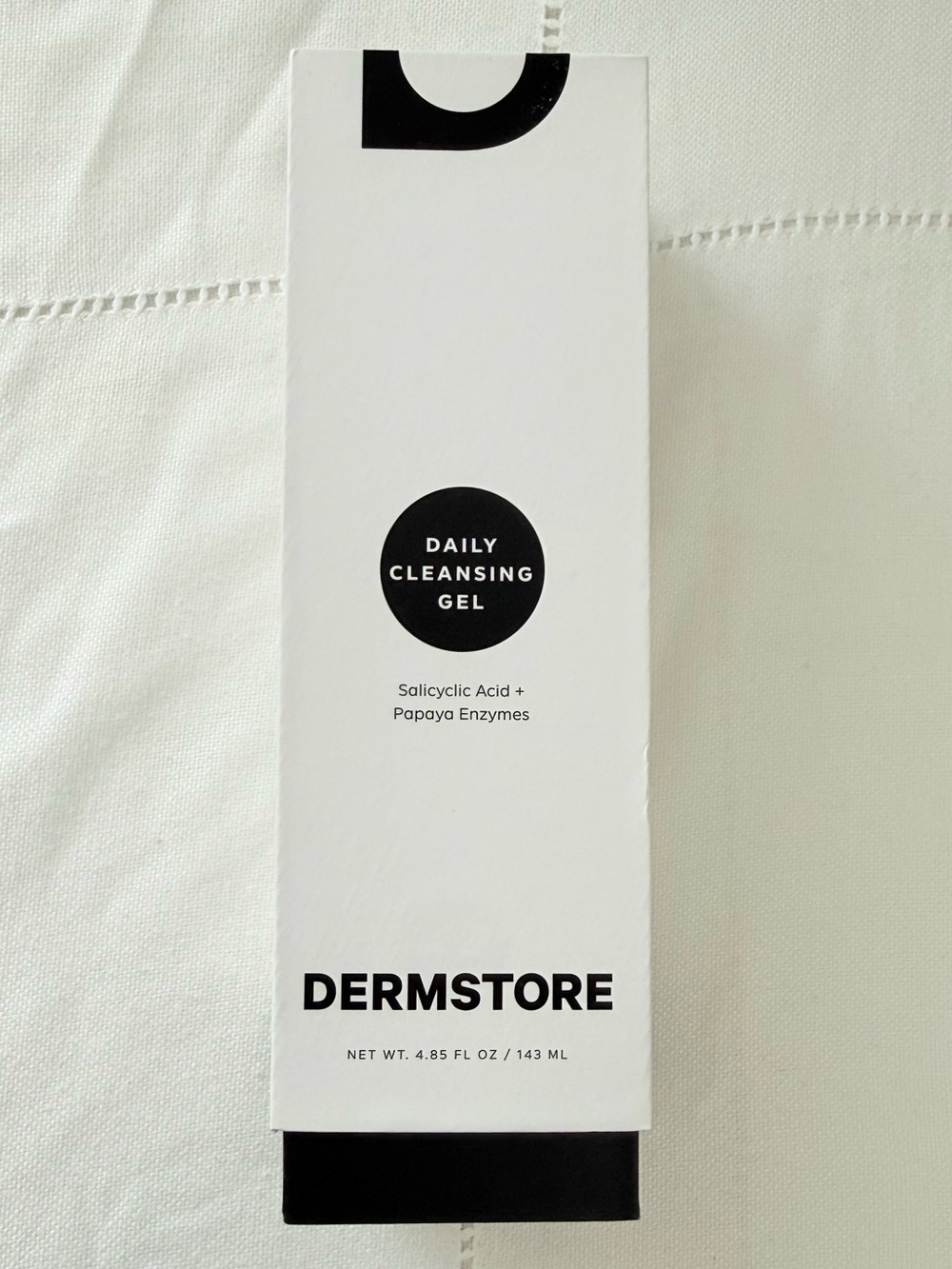 New- Dermstore Daily Cleansing Gel - Salicylic Acid Papaya Enzymes 4.85 Oz